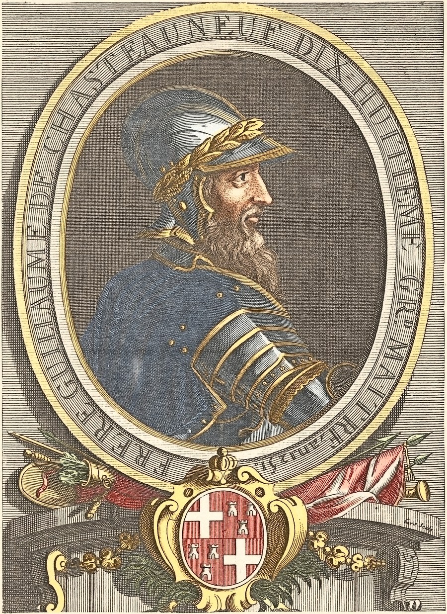 Portrait or historical image of Guillaume de Chateauneuf